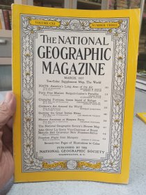 1957年3月，原版，国家地理杂志，national geographic