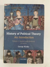 History of Political Theory: an Introduction (Volume 1: Ancient and Medieval)