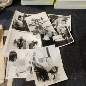《黄河大侠》电影照片 电影剧照 全八张、附工作照说明