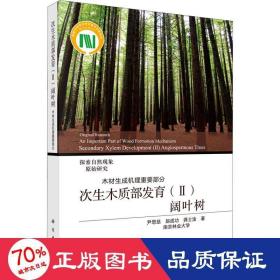 次生木质部发育（Ⅱ）阔叶树——木材生成机理重要部分