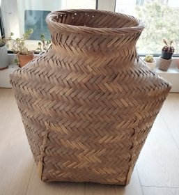 武夷山竹编老茶篓