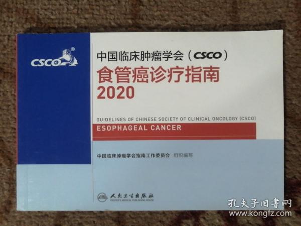 中国临床肿瘤学会（CSCO）食管癌诊疗指南 2020