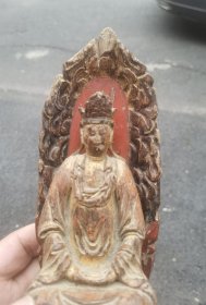 明代造像，19X8Cm