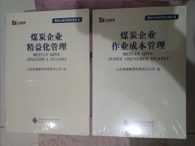 煤炭企业作业成本管理，煤炭企业精益化管理2册