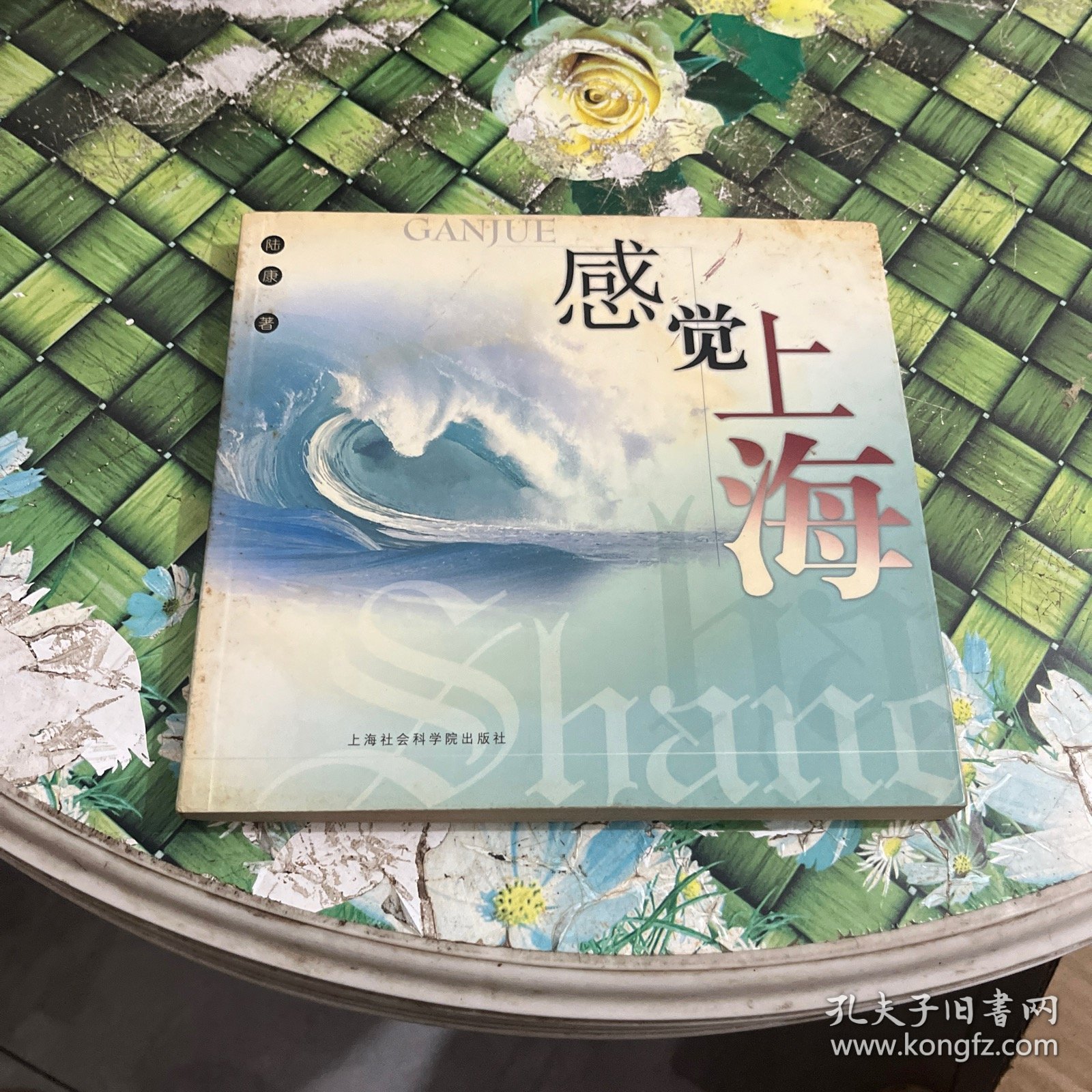 感觉上海 正版无笔迹