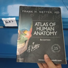 Atlas of Human Anatomy 6th 人体解剖学图谱 第6版 英文原版正版包邮
