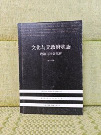 文化与无政府状态：政治与社会批评