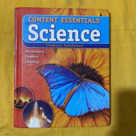 CONTENT ESSENTIALS for Science Student Handbook