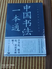 中国书法一本通（二维码扫描上传，正版图书，无光盘或附件赠送，大32开平装本，没有拆封）