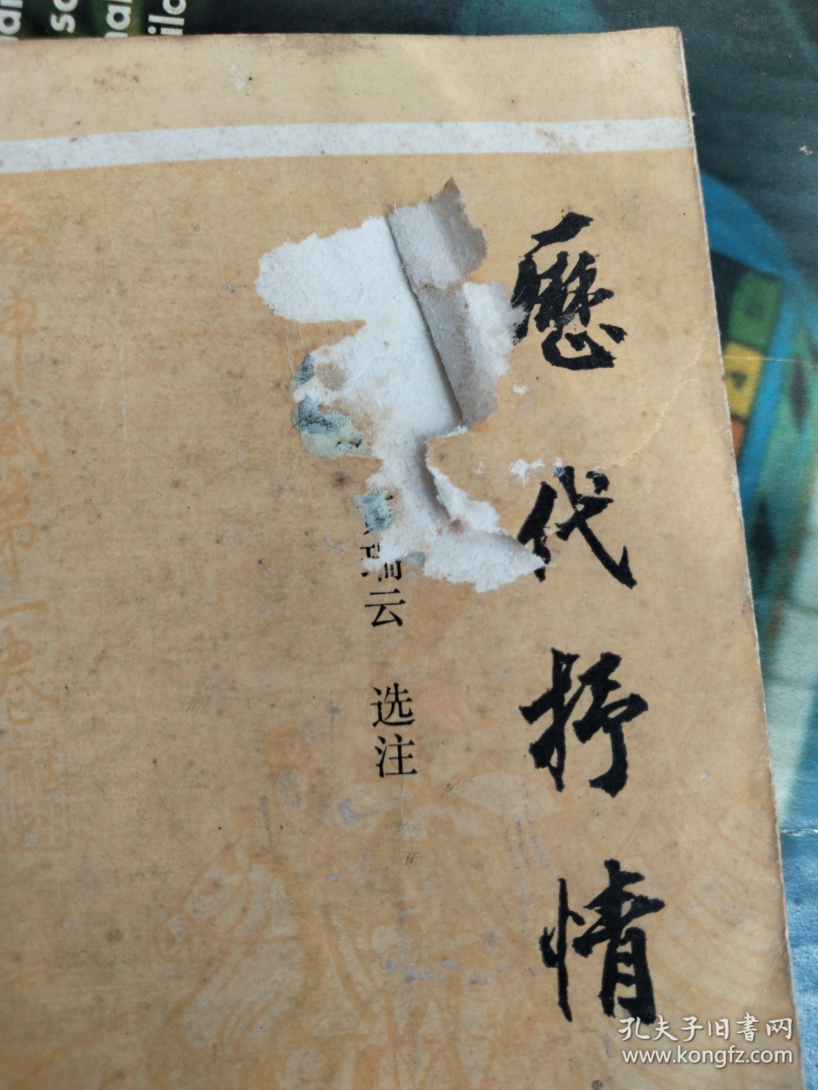 历代抒情小赋选