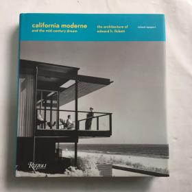 California Moderne and the Mid-Century Dream: 现代加利福尼亚和上世纪中期的梦想 建筑设计画册 精装库存书