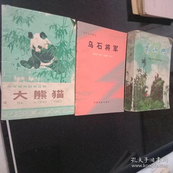 《大熊猫》《乌石将军》《青山网》广西民兵革命斗争故事集（3本合售）