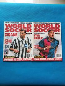 WORLD SOCCER  April、may 2000【共两本合售，详情看图】