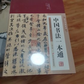 中国书法一本通 青少年中国传世书法技法书法大全 传世书法培训教材书