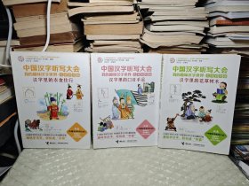 中国汉字听写大会 我的趣味汉字世界 3本 （儿童彩绘版）