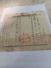 1957年，介绍信，仅1件