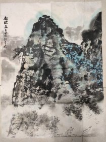 手绘，软片67 X 50