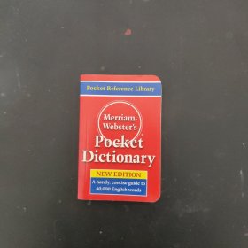 英文原版 Merriam-Webster's Pocket Dictionary 韦氏英语词典