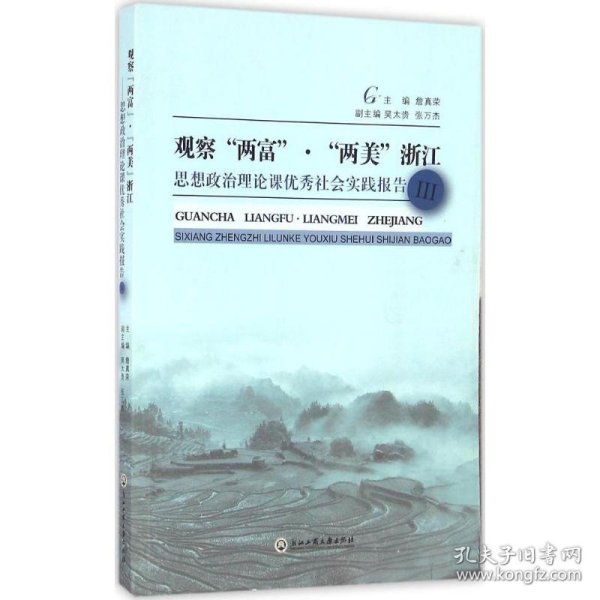 观察“两富”·“两美”浙江 思想政治理论课优秀社会实践报告3