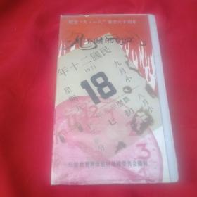 纪念“九   一八”事变六十周年录像带《九   一八，剪不断的记忆》