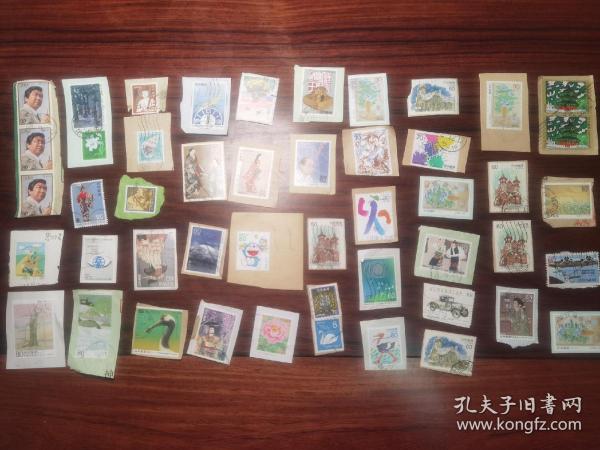 信销日本邮票近50张，共80元。