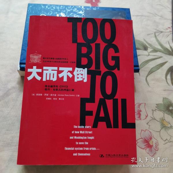 大而不倒：2010年全球政要和首席执行官争相阅读的金融危机启示录