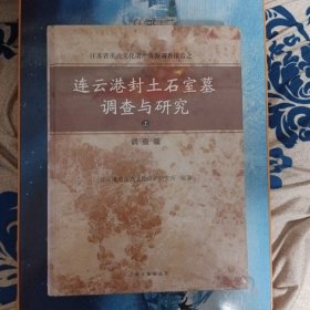 连云港封土石室墓调查与研究（全品项未拆封）