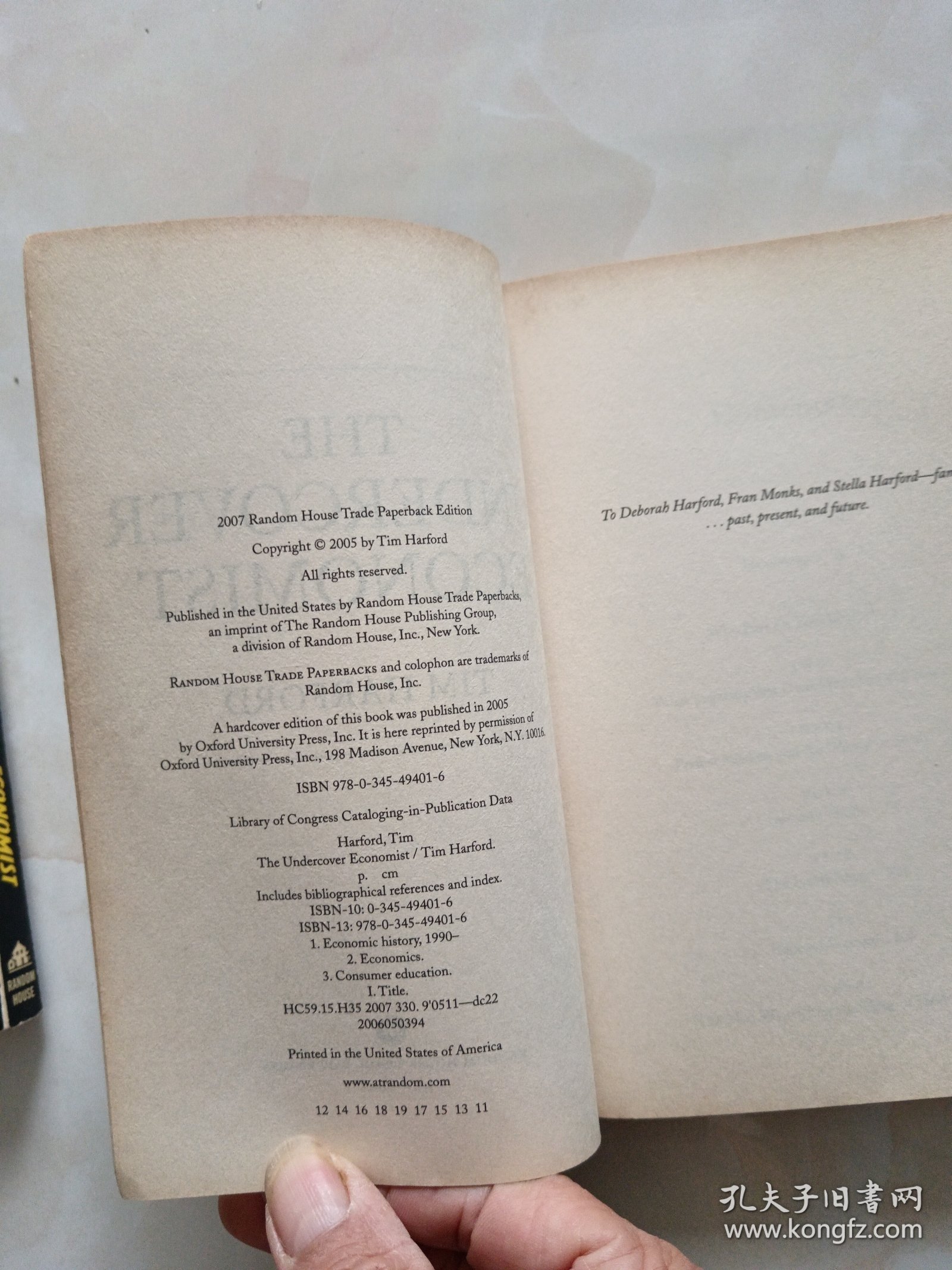 卧底经济学家The Undercover Economist:Exposing Why the..