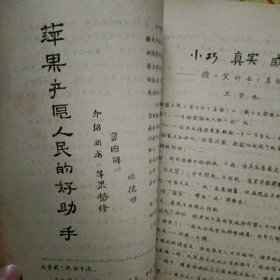 书评…（手工刻印的四十多年前的文艺杂志）成都市金牛区文化馆编（两册合售）一位老文艺工作者的藏书