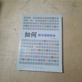如何撰写调研报告 精装 51-303
