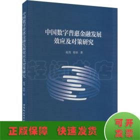 中国数字普惠金融发展效应及对策研究