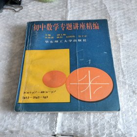 初中数学专题讲座精编