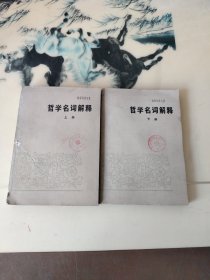 哲学名词解释（上下）