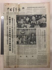 82年12月31日中国青年报；青青团十一大会在热烈气氛中胜利闭幕（挂号折寄）增刊60期