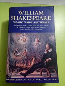 英文原版 William Shakespeare The Great Comedies and Tragedies