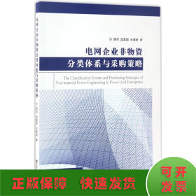 电网企业非物资分类体系与采购策略