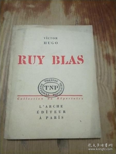 RUY BLAS（法文原版 鲁伊布拉斯）