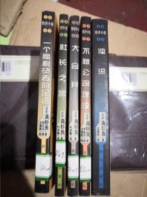 日本经济小说系列 大合并，社长之器，不被公司埋没，浊流，一个高利贷者的足迹。5本合售