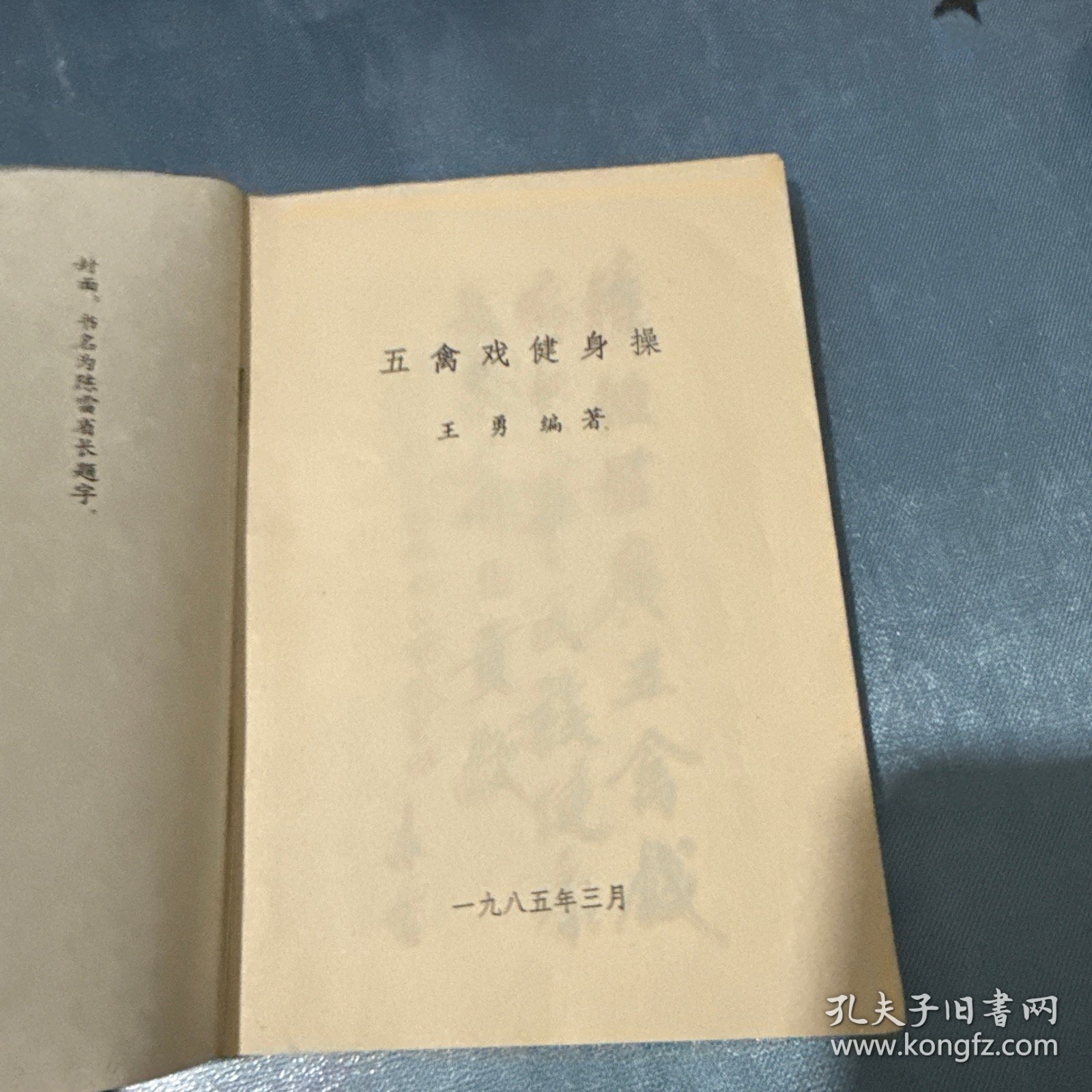 五禽戏健身操