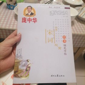 庞中华经典宋词欣赏·行书·钢笔字帖