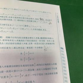 给力数学·初中数学必考压轴题型大全（九年级+中考）【前面两页有微少铅笔字迹其余干净】