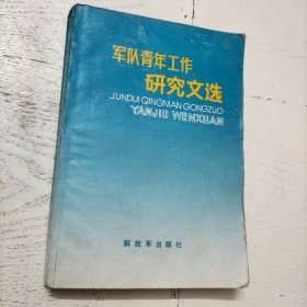 军队青年工作研究文选