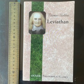 Leviathan  Dover Philosophical Classics hobbes political philosophy 英文原版 利维坦