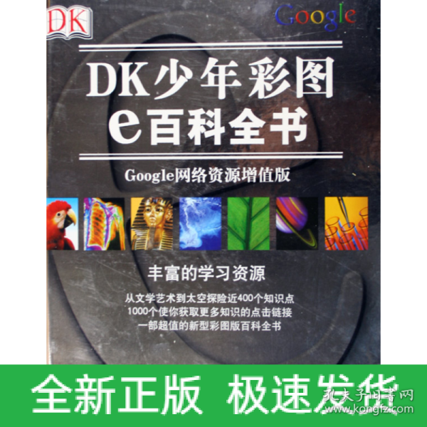 DK少年彩图e百科全书：Google网络资源增值版（彩印）