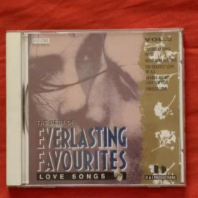 原版CD 
THE BEST OF
EVERLASTING FAVOURITES
VOL 1 永恒英文金曲精选
VOL 2 永恒英文金曲精选