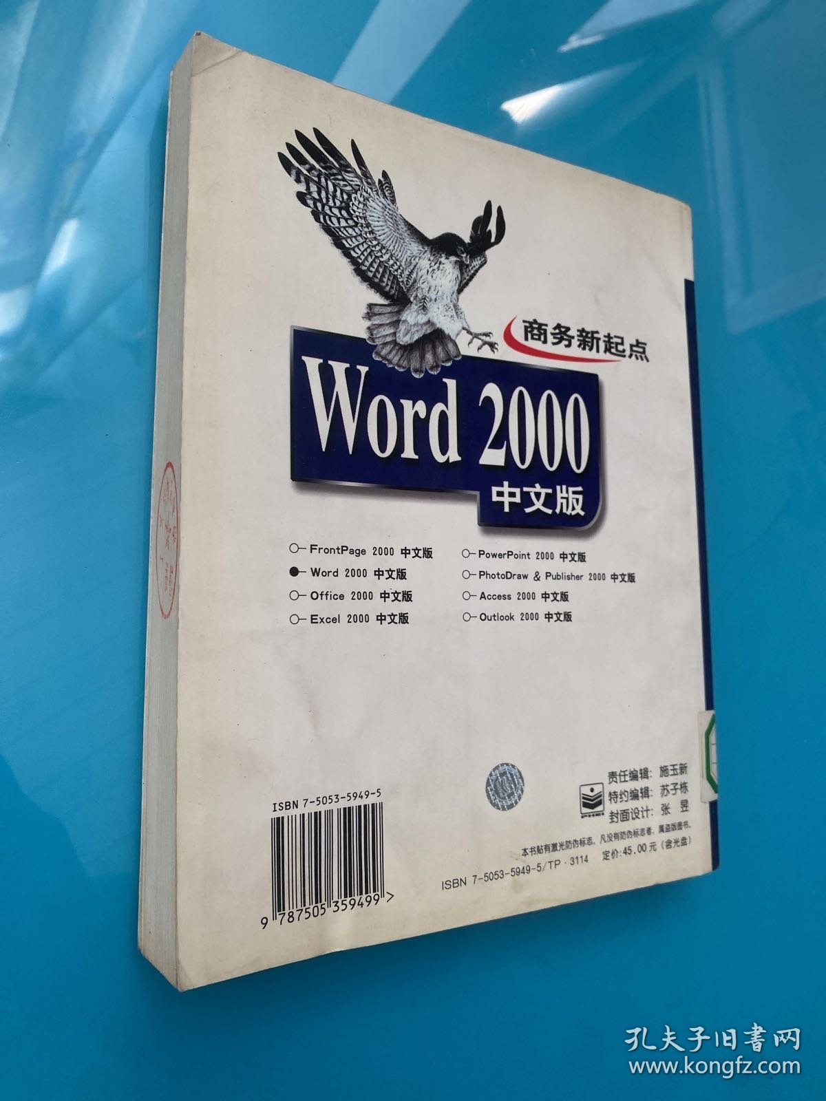 Word 2000中文版(无光盘)