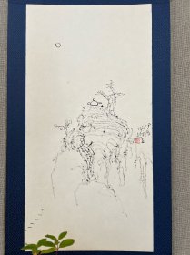 仁丰，号墨痴，云虚懒人，疯痴，浙江义乌人，原名：骆更丰，擅山水，写兰，喜宾翁山水之法度，八大用笔之野逸，曾就读于湖北美术学院国画系，日费纸三千，游于艺，只求古拙，淡泊于名利，实为寒士。