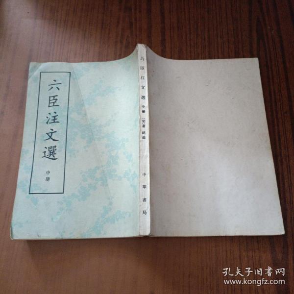 六臣注文选(中册)