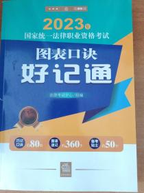 2023年国家统一法律职业资格考试图表口诀好记通