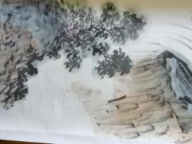 花鸟精品“山涧野趣”水墨淡彩画【尺寸】:138㎝X34.5㎝
附多幅效果图，作品未装裱！

作者介绍：施艺，字璞号玉，自由书画家。不容小觑的书画七零后，前途无量的画坛翘楚。作品最最低价，恕不议价，非诚勿扰。